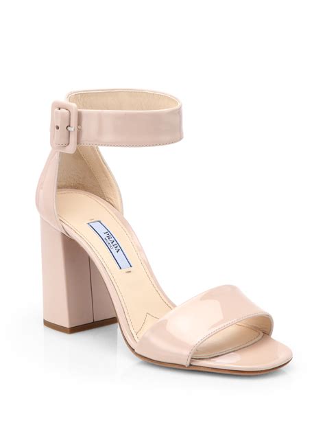 prada rubber sandals pink|prada gold sandals heels.